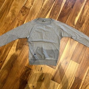 Dior homme grey long-sleeve sweatshirt (xs)